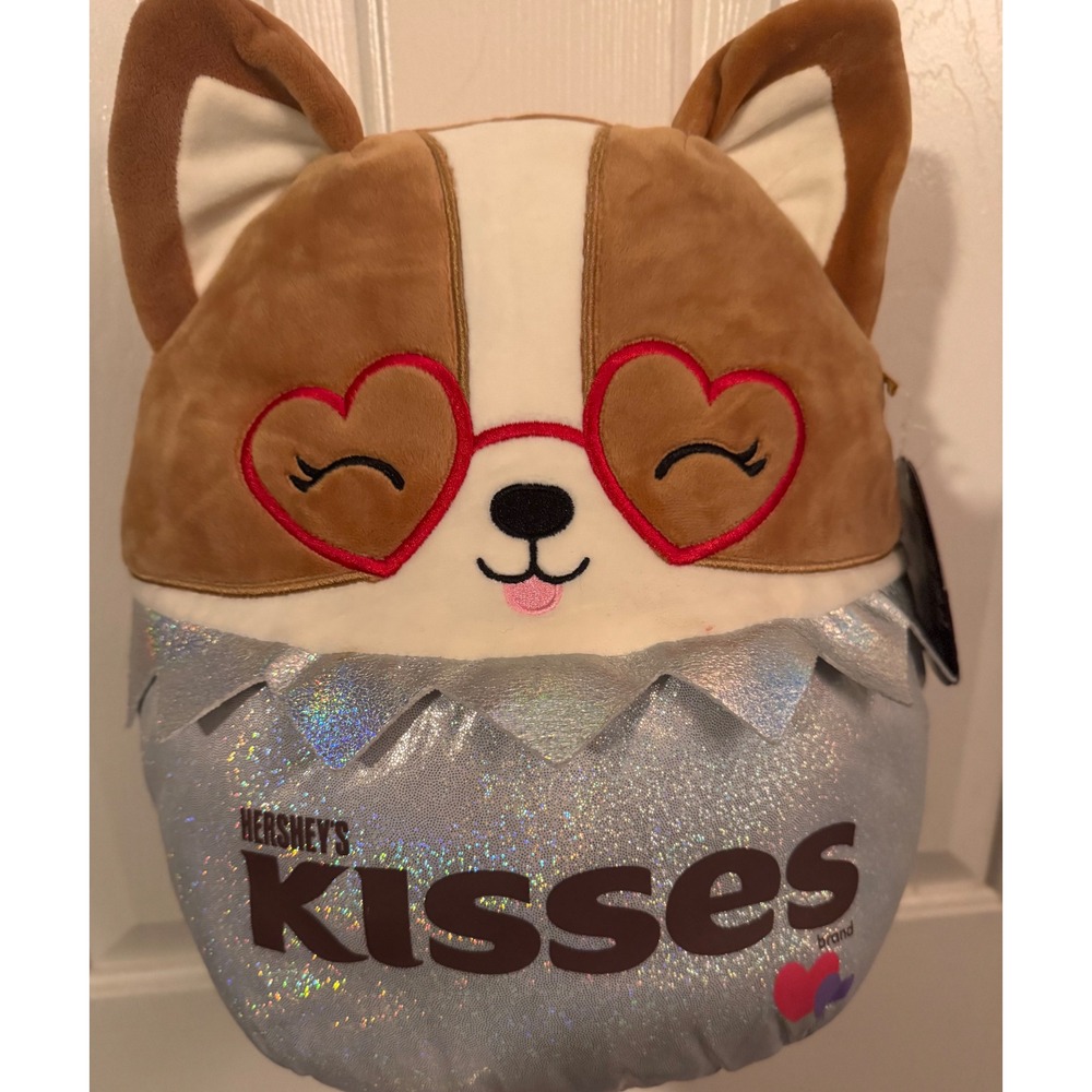 NWT Hershey Kisses Regina‎ Corgi Dog Squishmallow Plush 2022 Adorable